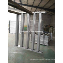 115X42mm Oval Rails Cattle Panel, paneles de ganado